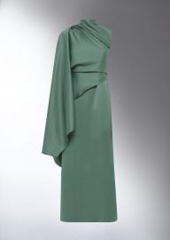 SLEEVELESS SCARF LONG DRESS DEL CORE at Delcore