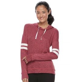 SO Striped Sleeve Hoodie at Kohls