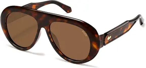 SOJOS Trendy Oversized Polarized Aviator Sunglasses for Women Men SJ2390 at Amazon