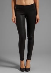 SOLD DESIGN LAB Soho Super Skinny in Black Cracked Ice at Revolve