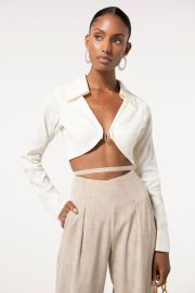 SORAYA TOP - OFF WHITE CULT GAIA at Cult Gaia