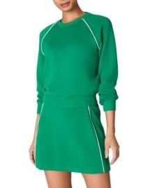 SPANX Airpiqu Crewneck Sweatshirt Bloomingdales at Bloomingdales