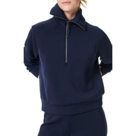 SPANX® AirEssentials Half Zip Sweatshirt at Nordstrom