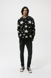 STAR JACQUARD SWEATER - Black   United States at Zara