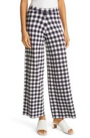 STAUD Avalanche Gingham Pull-On Pants at Nordstrom