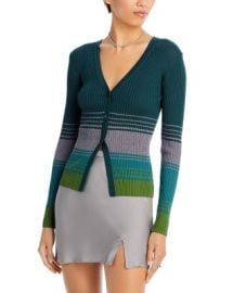 STAUD Cargo Button Front Sweater Bloomingdales at Bloomingdales