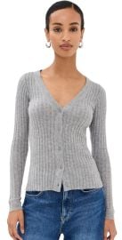 STAUD Cashmere Cargo Sweater Heather Grey L at Shopbop