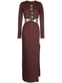 STAUD Delphine cut-out Midi Dress - at Farfetch