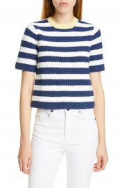 STAUD Esther Stripe Sweater   Nordstrom at Nordstrom