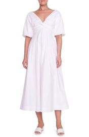 STAUD Finley Stretch Cotton Dress at Nordstrom