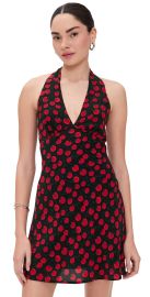 STAUD Lucca Mini Dress On The Vine Black M at Shopbop