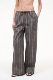 STAUD MATEO PANT HUNTINGTON STRIPE at Staud