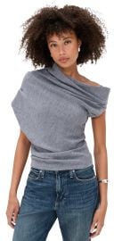 STAUD Mabel Sweater Heather Grey M at Shopbop