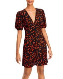 STAUD Milla Floral Print Mini Dress   Bloomingdales at Bloomingdales