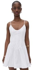 STAUD Mini Dena Dress Black 14 at Shopbop