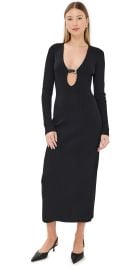 STAUD Murphy Dress Black L at Shopbop