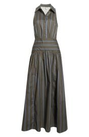STAUD Romy Stripe Midi Dress at Nordstrom