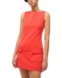 STAUD Sheila Sleeveless Mini Dress Bloomingdales at Bloomingdales