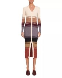 STAUD Shoko Striped Sweater Dress Bloomingdales at Bloomingdales