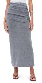 STAUD Wilma Skirt Heather Grey M at Shopbop