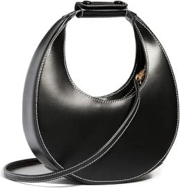 STAUD Women39s Mini Moon Bag Black One Size Handbags com at Amazon