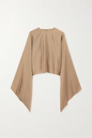 STELLA MCCARTNEY Satin top NET-A-PORTER US at Net a Porter