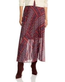 STEVE MADDEN Coppola Pleated Midi Skirt Bloomingdales at Bloomingdales