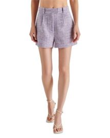 STEVE MADDEN Imelda High Rise Tweed Shorts Bloomingdales at Bloomingdales