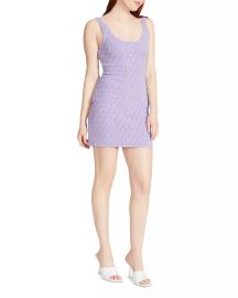 STEVE MADDEN Malia Cotton Crochet Knit Mini Dress Bloomingdales at Bloomingdales