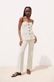 STRAIGHT LEG PANTS WITH SLITS - Beige   United States at Zara