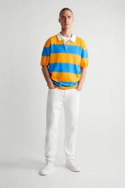 STRIPED KNIT POLO   United States at Zara