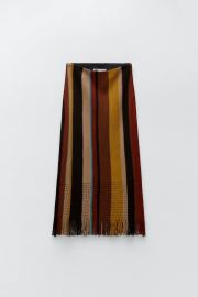 STRIPED KNIT SKIRT - Multicolored   United States at Zara