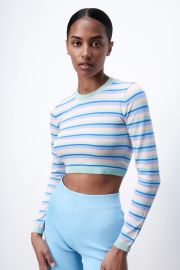 STRIPED KNIT SWEATER - striped   United States at Zara