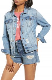 STS Blue Ella Boyfriend Denim Jacket   Nordstrom at Nordstrom