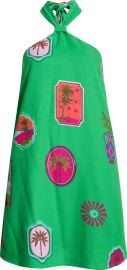 SUGARLIPS Nomi Floral Print Halter Minidress at Nordstrom