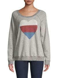 SUNDRY - HEART SWEATSHIRT at Saks Fifth Avenue