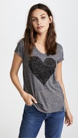 SUNDRY Heart Tee at Shopbop