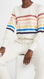 SUNDRY Striped Raglan Sleeve Sweatshirt at Shopbop