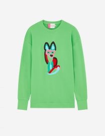 SWEATSHIRT ACIDE EMBROIDERY at Maison Kitsune