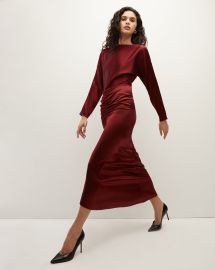 Sabri Stretch-Silk Charmeuse Dress at Veronica Beard