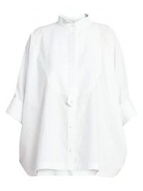 Sacai - Cotton Poplin Tuxedo Shirt at Saks Fifth Avenue