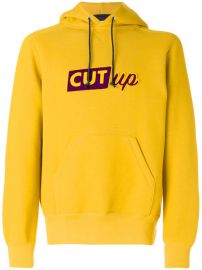 Sacai Cut-up Slogan Hoodie  600 - Buy Online - Mobile Friendly  Fast Delivery  Price at Farfetch