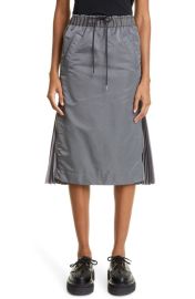 Sacai MA-1 Side Gusset Skirt in Black at Nordstrom