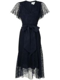 Sachin   Babi Estella lace-panelled Dress - Farfetch at Farfetch