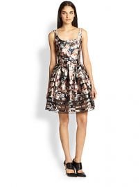 Sachin and Babi - Facet Floral-Print Dress at Saks Fifth Avenue