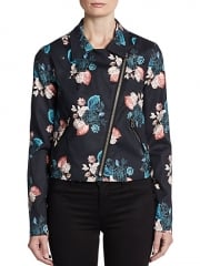 Sachin and Babi - Josefina Floral Moto Jacket at Saks Fifth Avenue