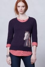 Saddleback Sweater at Anthropologie at Anthropologie