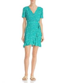 Sadie  amp  Sage Floral-Print Mini Wrap Dress Women - Bloomingdale s at Bloomingdales