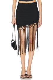 Sadie Fringe Skirt at Revolve