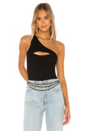 Sadra One Shoulder Bodysuit at Revolve